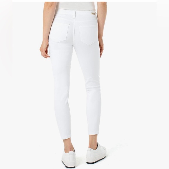 Liverpool Women's Abby Ankle Skinny Size 4/27 Bright White - Picture 5 of 10